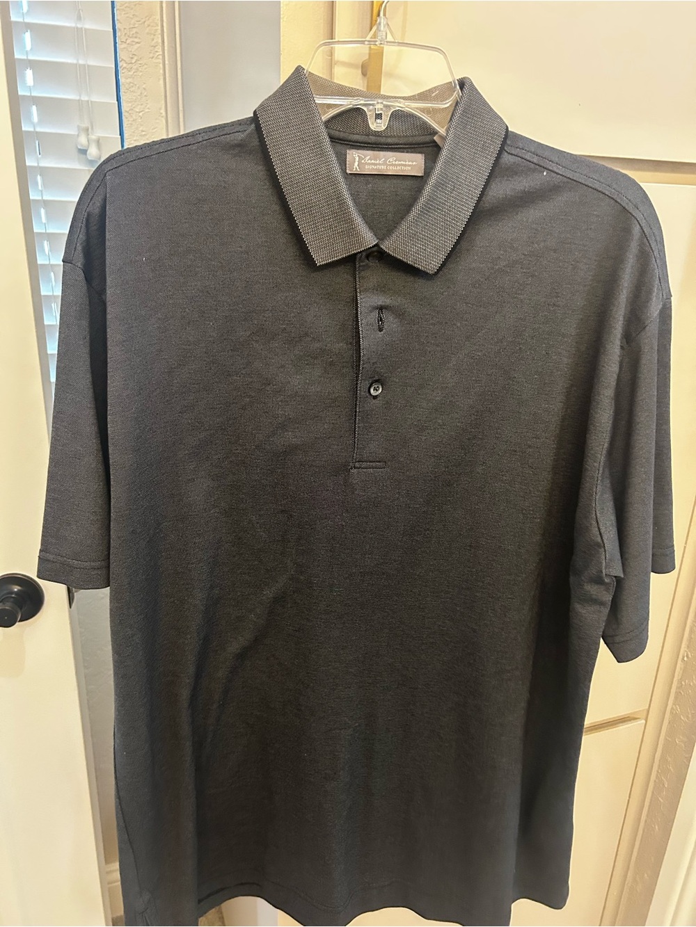Daniel Cremieux Men's Polo Shirt - charcoal gray